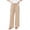 72# Beige, variant on Cotton Linen Pants for Women 2026 Summer Gauze Flowy Pants Drawstring High Waisted Wide Leg Trousers Beach Vacation Clothes 27"/28"/29" Khaki 2XL