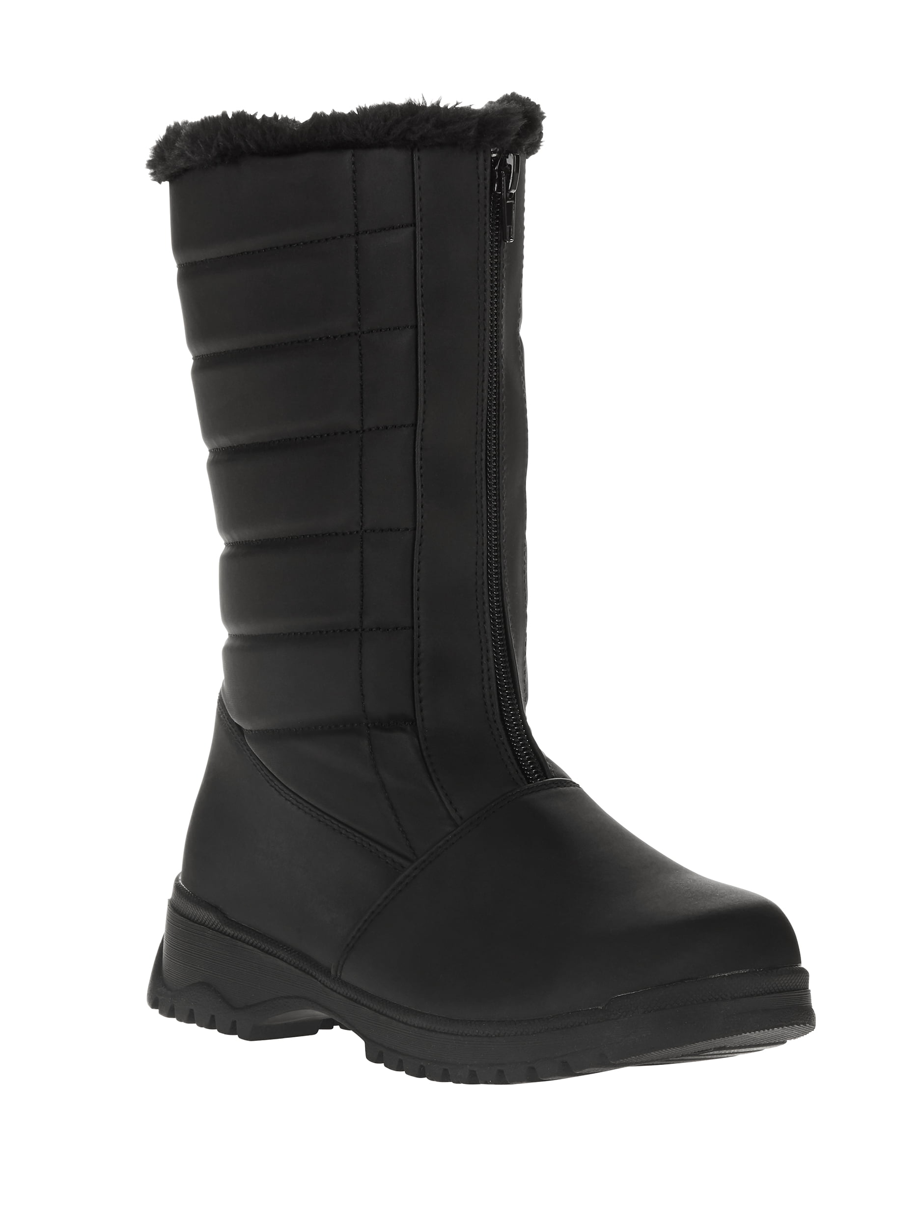 Tundra Womens Lacie Black Snow Boots Size 7 