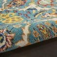 thumbnail image 5 of Nourison Allur Bohemian Turquoise/Ivory 6' x 9' Area Rug, (6x9), 5 of 10