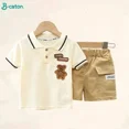 thumbnail image 2 of Kids Clothes  mother Children Clothing Children's Sets Boys T-shirt Shorts Summer Cotton Short sleeve fashion Suit 2PCS, 2 of 6