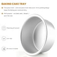 thumbnail image 4 of 4 Inch Cake Pan,6 Piece Mini Cake Pan Round Tier Baking Cake Pans Set for Baking Steaming,Baking Round Cake Pan, 4 of 8