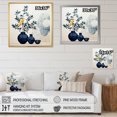thumbnail image 4 of Designart "Minimalist Pottery Blue and Yellow Mid Century" Abstract Still Lifes Wall Decor, 4 of 5