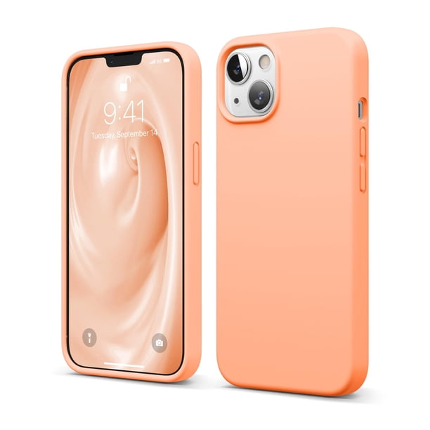 Funda de teléfono Elago compatible con iPhone 13 de silicona líquida