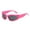 Hot Pink, variant on Wrap Around Sport Sunglasses for Men and Women Cycling Glasses with Resistance