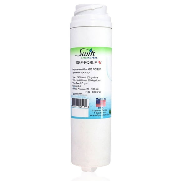 Swift Green Filters Replacement for GE FQSLF UnderSink Water Filters (Pack of 1)