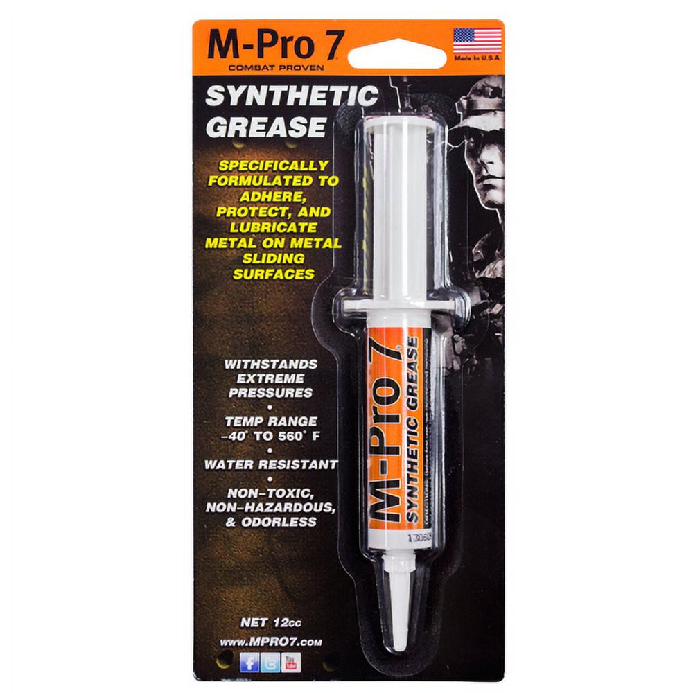 Hoppes M-Pro 7 Synthetic Grease 12cc Syringe