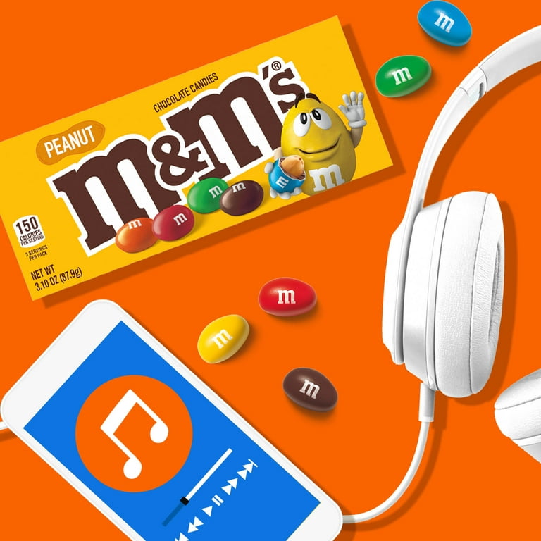 M&M's Peanut Chocolate More to Share Party Pouch, Chocolate Gift & Movie  Night Snack, 268g (Pack of 1) : : Grocery