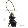 thumbnail image 2 of The Faceless Male Creative Car Accessory Pendant From Spirited Away, 2 of 6
