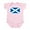 Petal Pink, variant on CafePress - Scotland Flag Infant Bodysuit - Baby Light Bodysuit, Size Newborn - 24 Months