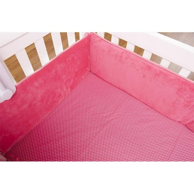 Drap-housse de Lit de Bébé Simplicity Rose Vif