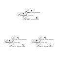 thumbnail image 1 of Billuyoard Wall Decal Indoor Self-adhesive Scene Layout Room Decoration Adorn Letter English Sticker Stickers Sentence Living Window DIY Type1 NO1, 1 of 6