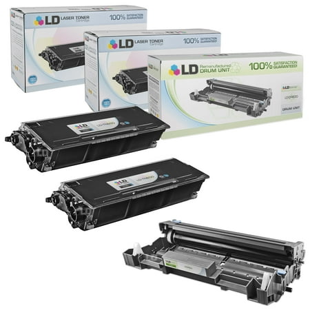 LD Compatible Brother TN650 & DR620 Set of 3 Cartridges (2 Toners & 1 Drum) for DCP8050DN, DCP8085DN, HL5340D, HL5350DN,