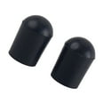 thumbnail image 2 of Miangastore 2pcs Cello Endpin Tip Protector Cello Tail Pin Case Tip Protector Non-Slip Mat for Cello Stringed Violin Parts BA25 (Black), 2 of 8