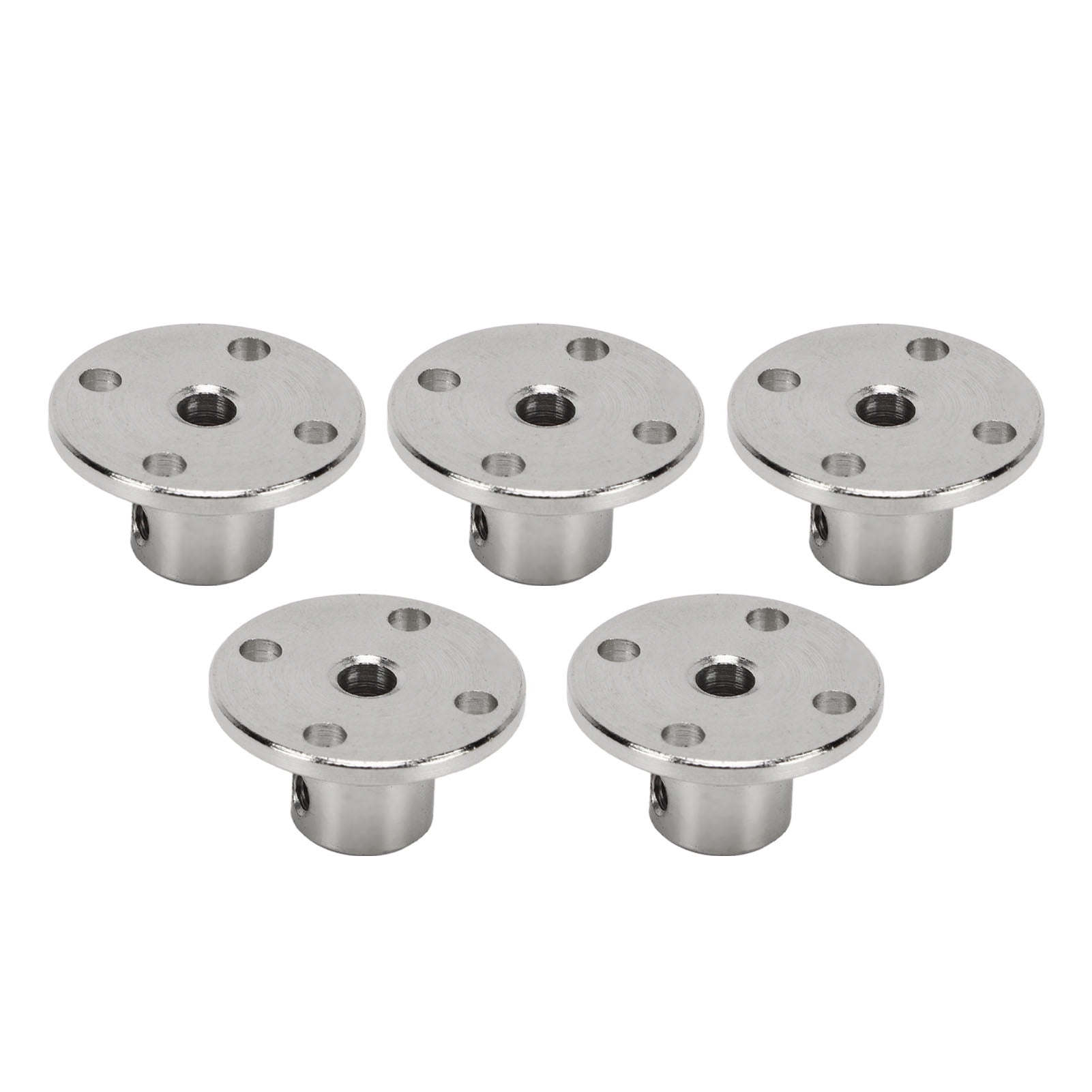 Lybunair 14mm RC Flange Coupling Connector – Aluminum Alloy Shaft Coupler For Motor To Wheel Linkage