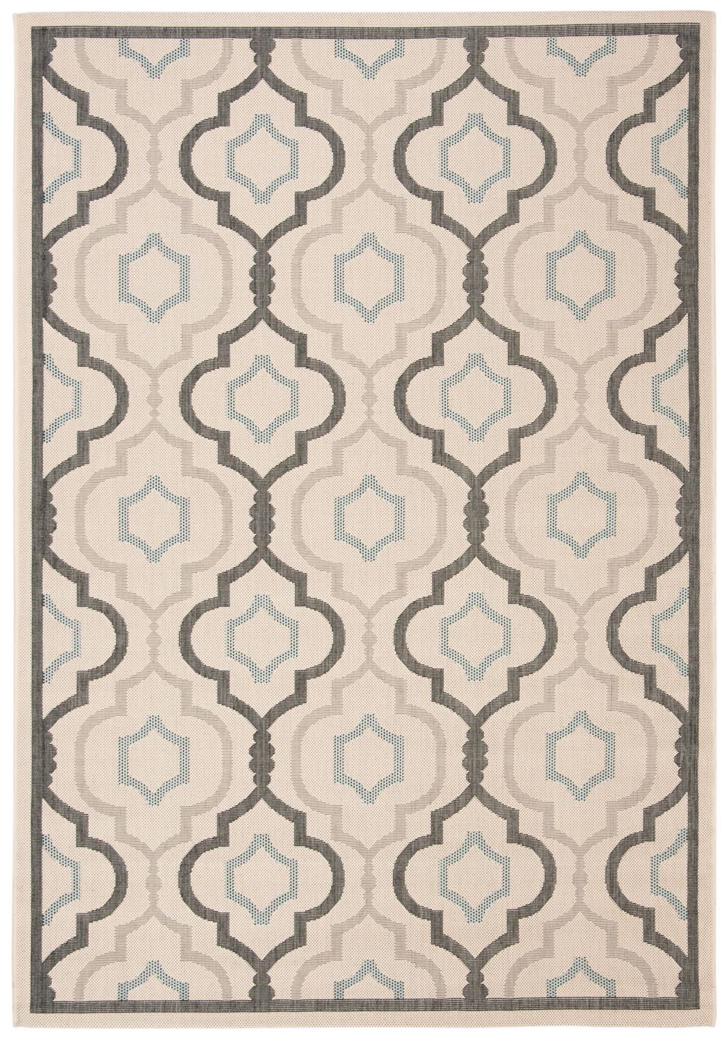 Safavieh Courtyard Nina Geometric Trellis Outdoor Area Rug
