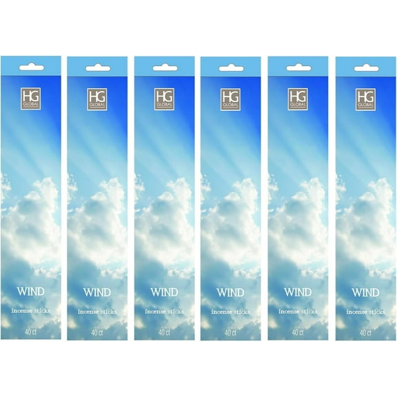 Hosley 120 Pack Incense Sticks   Bonus 120 Pack (Total 240) – Wind – Perfect for Home, Meditation & Aromatherapy