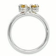 thumbnail image 2 of Bague Papillon en Argent Sterling Stackable Expressions Poli CI & GA Taille 8, 2 of 3