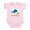 Petal Pink, variant on CafePress - Big Brother To Be Mod Whale Infant Bodysuit - Baby Light Bodysuit, Size Newborn - 24 Months