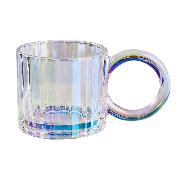 Taza con mango creativo Cappuccino Latte Mug 250ml Herramienta de cocina Drinkware Bebida Taza para té Agua Leche Fiesta Oficina Estilo B Macarena taza de café