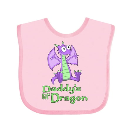 

Inktastic Daddy s Lil Dragon Gift Baby Boy or Baby Girl Bib