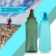 thumbnail image 3 of Soidarity Botella de agua Bolsa plegable Deporte al aire libre Botellas de viaje Contenedor Ropa Deportiva, Zapatos Azul 500ml, 3 of 6