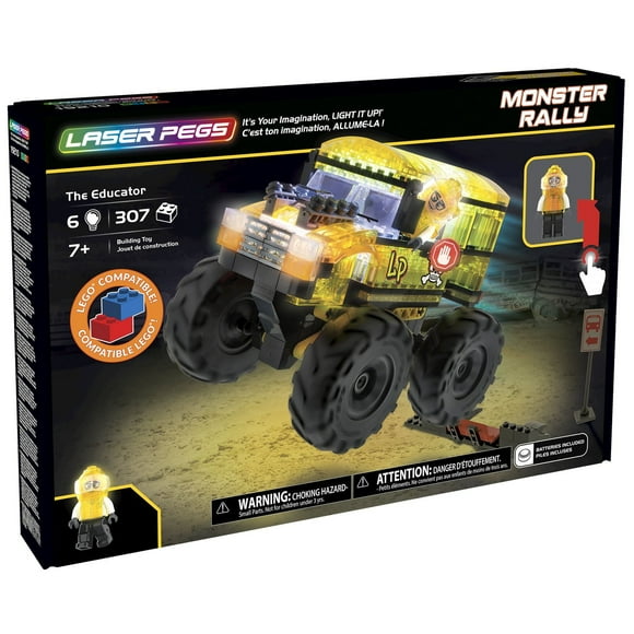 Blocs de construction Laser Pegs : The Educator Blocs de construction Playset; 296 pièces
