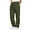 Army Green-12, variant on LONKITO Mens Sweatpants with Pockets Outdoor Running Jogger Pants Elastic Waist Drawstring Workout Casual Sweatpants Open Bottom
