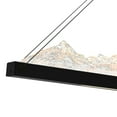 thumbnail image 4 of Himalayas Integrated LED Black Chandelier, 4 of 5