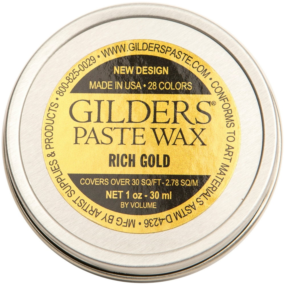Baroque Art Gilders Paste 1ozRich Gold