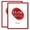 Red, variant on Kuxerla 2 Pack 11x14 Picture Frame Holds 8.5x11 Picture with Mat or 11x14 Picture without Mat,With Clear Acrylic Front and MDF Back Panel,Red