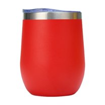 Travel Coffee Tumbler 12 oz, Stainless Steel Mug with Lid, Insulated Cup for Water, Tea, Hot and Cold Drinks
