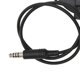thumbnail image 4 of Walkie Talkie Auricular U94 PTT Radio portátil Adaptador de auriculares unilateral con micrófono para MOTOROLA GP88, 4 of 10