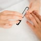 thumbnail image 4 of Lima de uñas de acero inoxidable Lima de uñas gris Lima de pedicura Lima gruesa para esmalte de uñas Tira de pulido Cuatro limas de doble piedra, 4 of 5