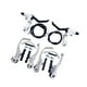 thumbnail image 1 of Juego de frenos en V delanteros y traseros para bicicleta, repuesto completo de accesorios para bicicleta de montaña, fácil instalación de piezas de r, 1 of 8