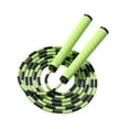 thumbnail image 2 of Jump Rope Entrenamiento sin deslizamiento Práctico Hombres Mujeres Mujeres portátiles de salto Portable Ajustable para entrenamiento Fitness Indoor Verde, 2 of 8