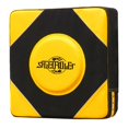 thumbnail image 1 of Almohadilla Perforadora de Pared para Boxeo Perfecl Superficie de Lucha Negro y Amarillo Tamaño L 40 × 40 × 10 cm, 1 of 6