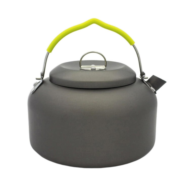 1.3L Camping Water Kettle Aluminum Alloy Teapot Coffee Pot Backpacking  Outdoor Tea Kettle with Bag