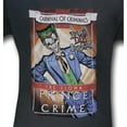 thumbnail image 2 of Batman Clown Prince S/S Adult 30/1 T-Shirt Charcoal, 2 of 2