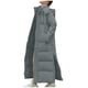 thumbnail image 2 of Chaqueta de plumón de algodón de manga larga con capucha para mujer, abrigo informal de invierno, alargada y gruesa, de longitud media, 2 of 4