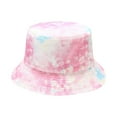 thumbnail image 2 of Outdoor Uv Sun Hat Safari Fishing Hat Upf 50+ Bucket Hats Male's and Female's Casual Fisherman's Hat 3D Printed Pattern Tie Dye Double Basin Hat Outdoor Visor, 2 of 5