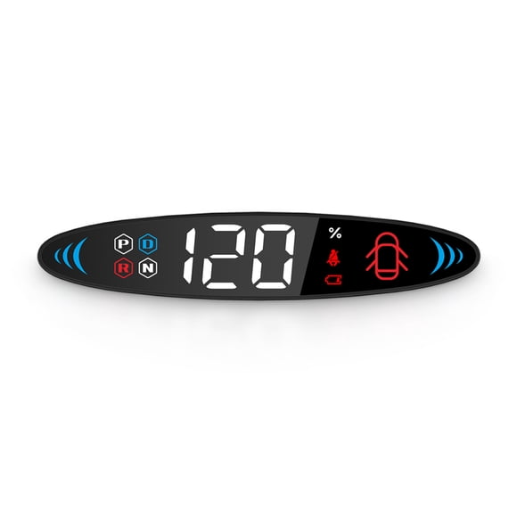 Scienceny Pequeño y delicado, fácil de instalar y resistente al agua, dispositivo de coche, sincronización de datos, múltiples funciones, Paneles de instrumentos para automóviles