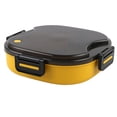thumbnail image 1 of 304 Stainless Steel Lunch Box Portable 3 Compartment Bento Box Heat Resistant, 1 of 6