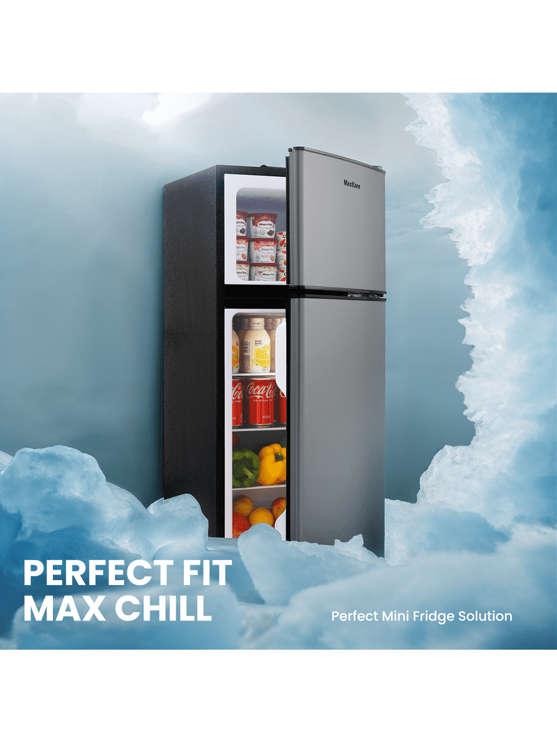 MaxKare 3.6 cu.ft Mini Fridge with Freezer, Perfect for Dorm