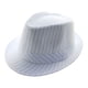 thumbnail image 1 of Sombrero de verano retro a rayas para hombre y mujer, con circunferencia de 56-58 cm, para exteriores, protector solar, estilo jazz, 1 of 5