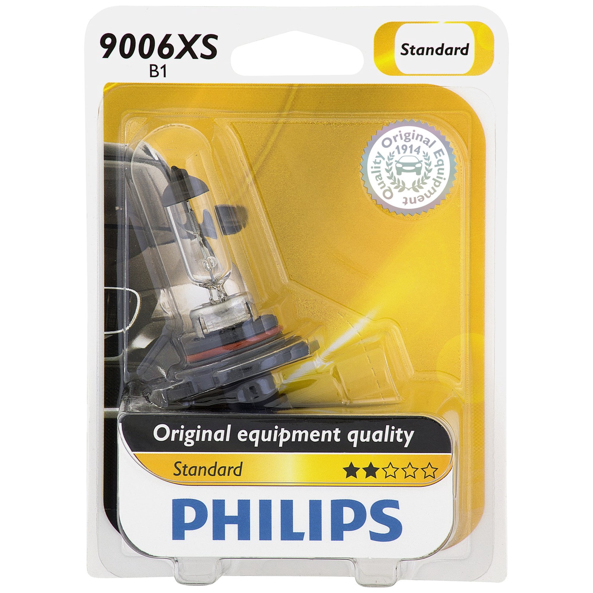 Philips 9006Xs White Halogen Clear Automotive Bulb