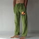 thumbnail image 1 of Pantalones largos para hombre, moda, estampados, casuales, cintura elástica con bolsillo, pantalones deportivos, pantalones de poliéster para hombre., 1 of 4