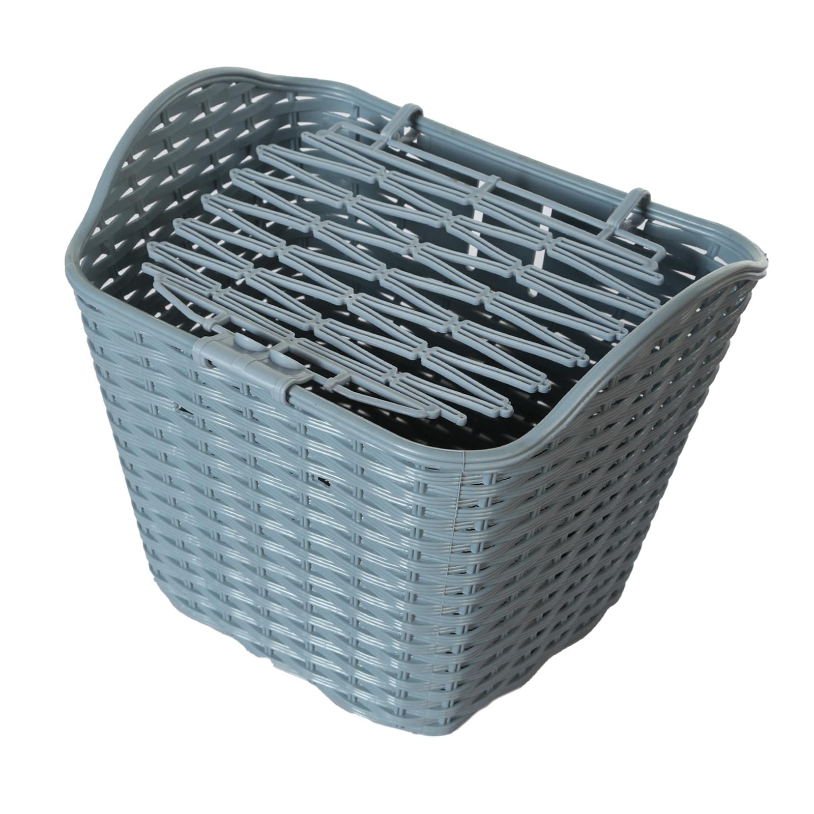 Front Basket with Cover Bike Basket for Outdoors Cycling Accessories Gray