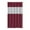 Red, variant on HuiXinOU Waterproof Bathroom Curtain Splicing EVA Shower Curtain Bathroom Curtain No Punch Thickening With Hooks For Bathroom, Window, Room Partition, White