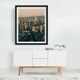 thumbnail image 3 of Downtown from Twin Peaks - San Francisco California Photography City Skyline Architecture Modern Art Travel Poster Bridge Black Framed Wall Art Print 12 x 16 inches, 3 of 4