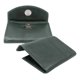 thumbnail image 4 of Cartera Tarjetero Piel Genuina Monedero Broche Imán verde, 4 of 8